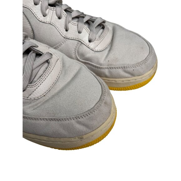 Nike Air Force 1 High-Top Sneakers Light Bone Beige Yellow Sole Mens US 11 C67 - Picture 11 of 11